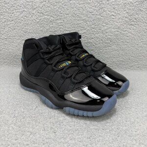 Jordan 11 Grade School 4.5 Y Shoes Black Gamma Blue Air Retro GS 4.5Y Sneakers